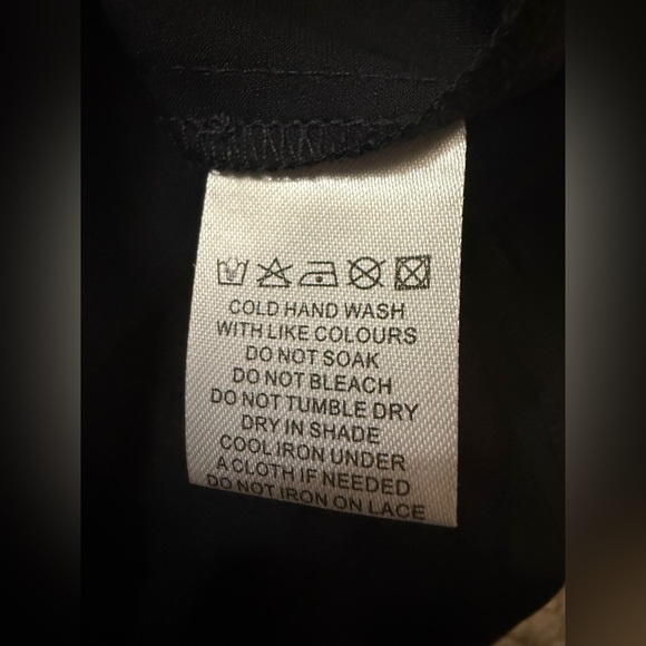 NWT MESHKI Prue Spliced Full Length Lace Dress-Black SIZE: XS - Picture 8 of 13